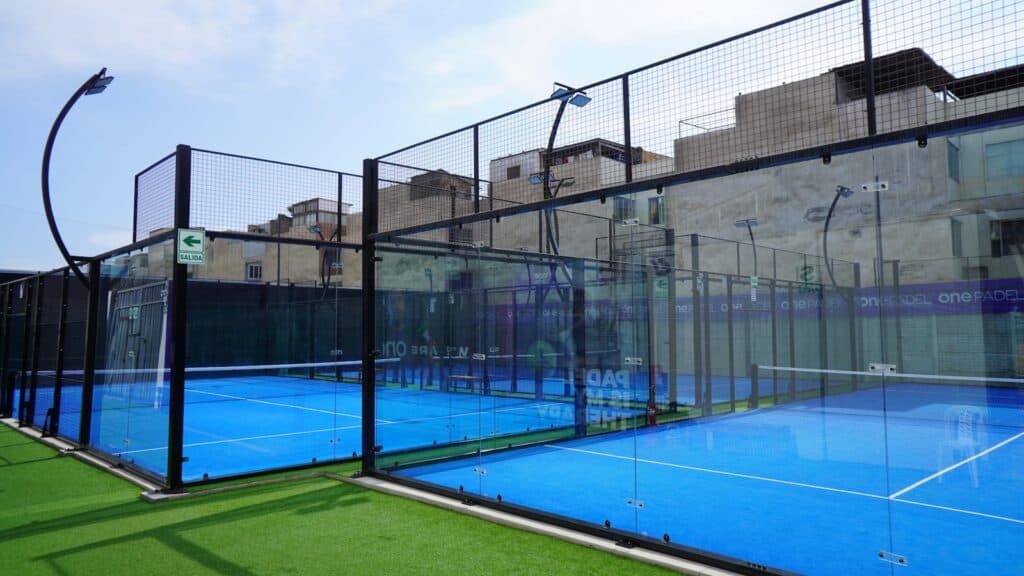 a padel court