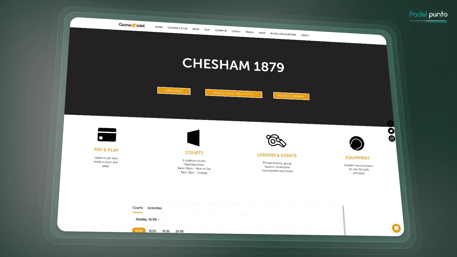 Chesham 1879 Padel